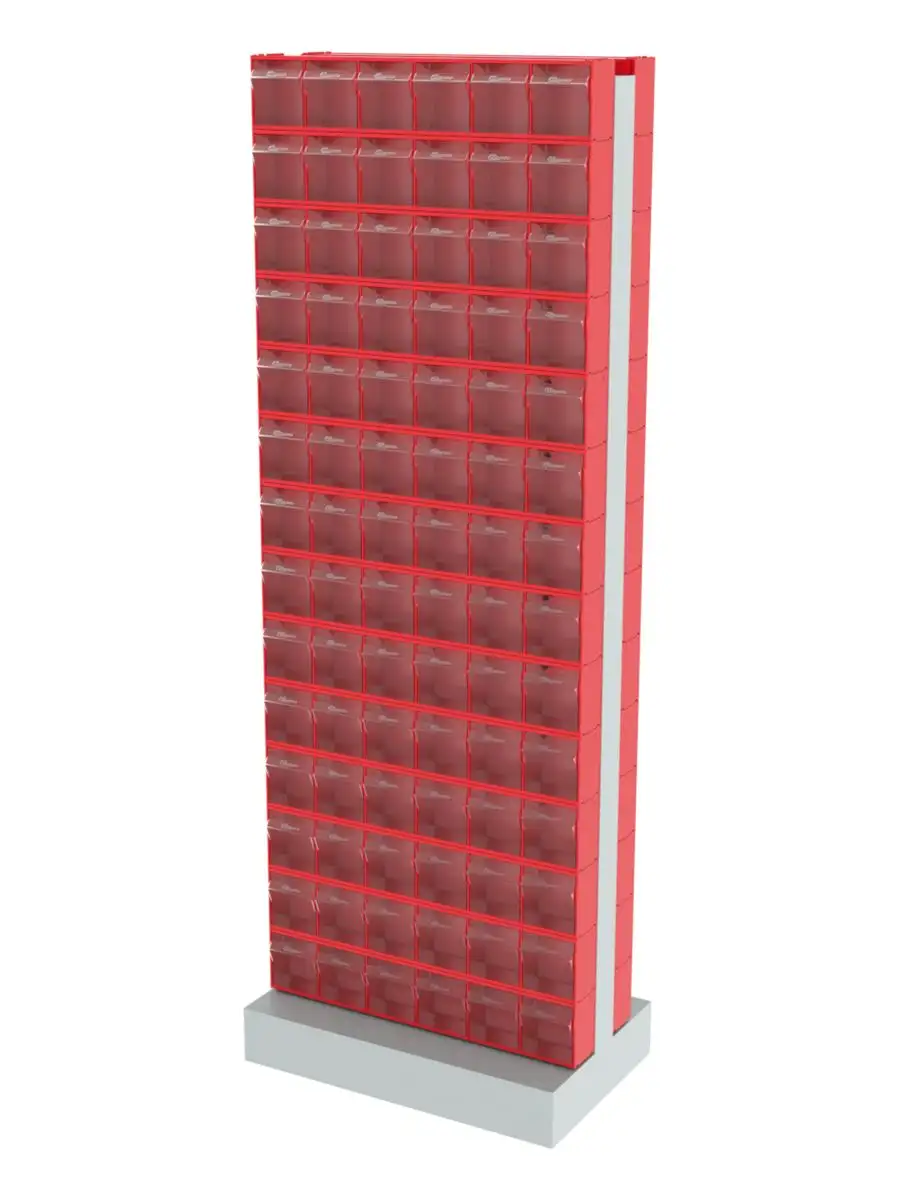 Стойки Стелла-техник V-406 двухсторонние (1650x610х380)