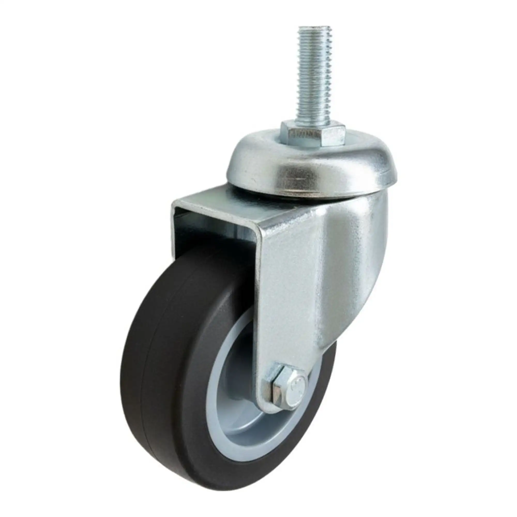 Колесо аппаратное (50 мм, 40 кг) поворотное на штыре Стелла-техник