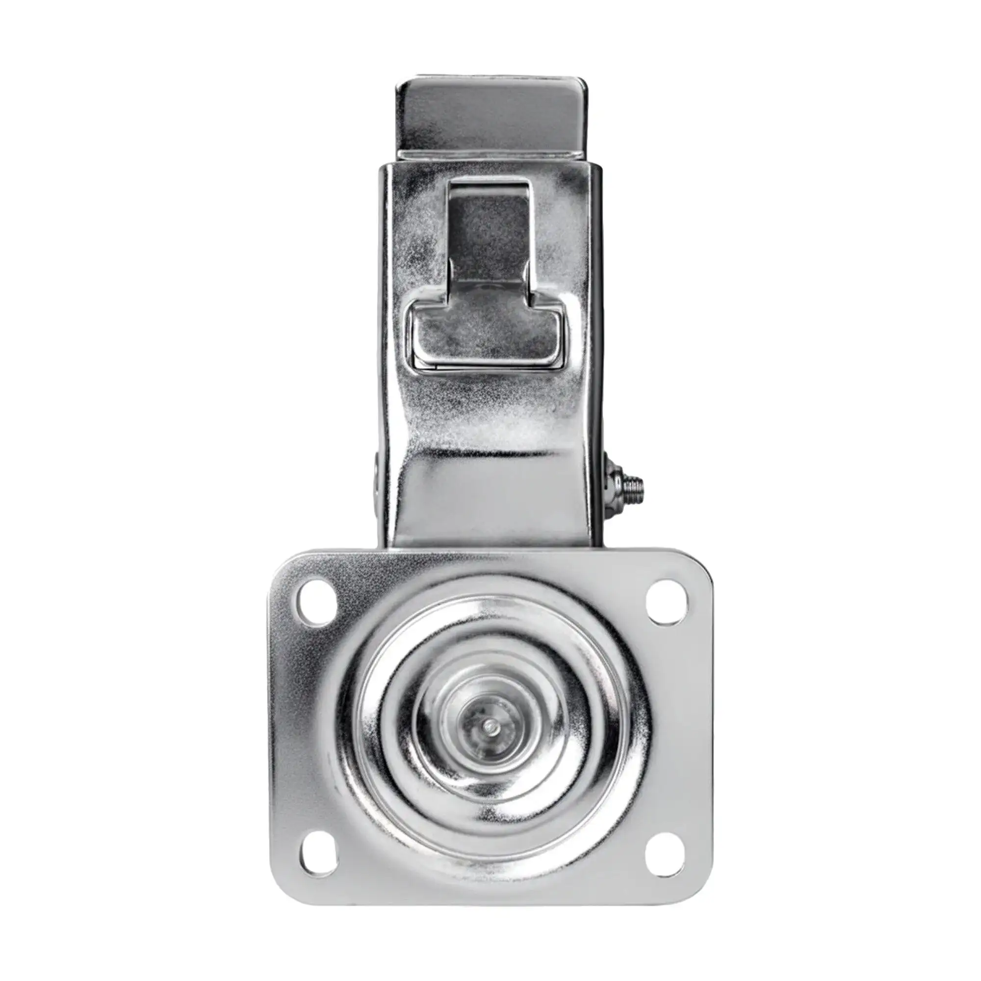 Колесо (150 мм, 500 кг) большегрузное поворотное с тормозом полиуретановое Стелла-техник