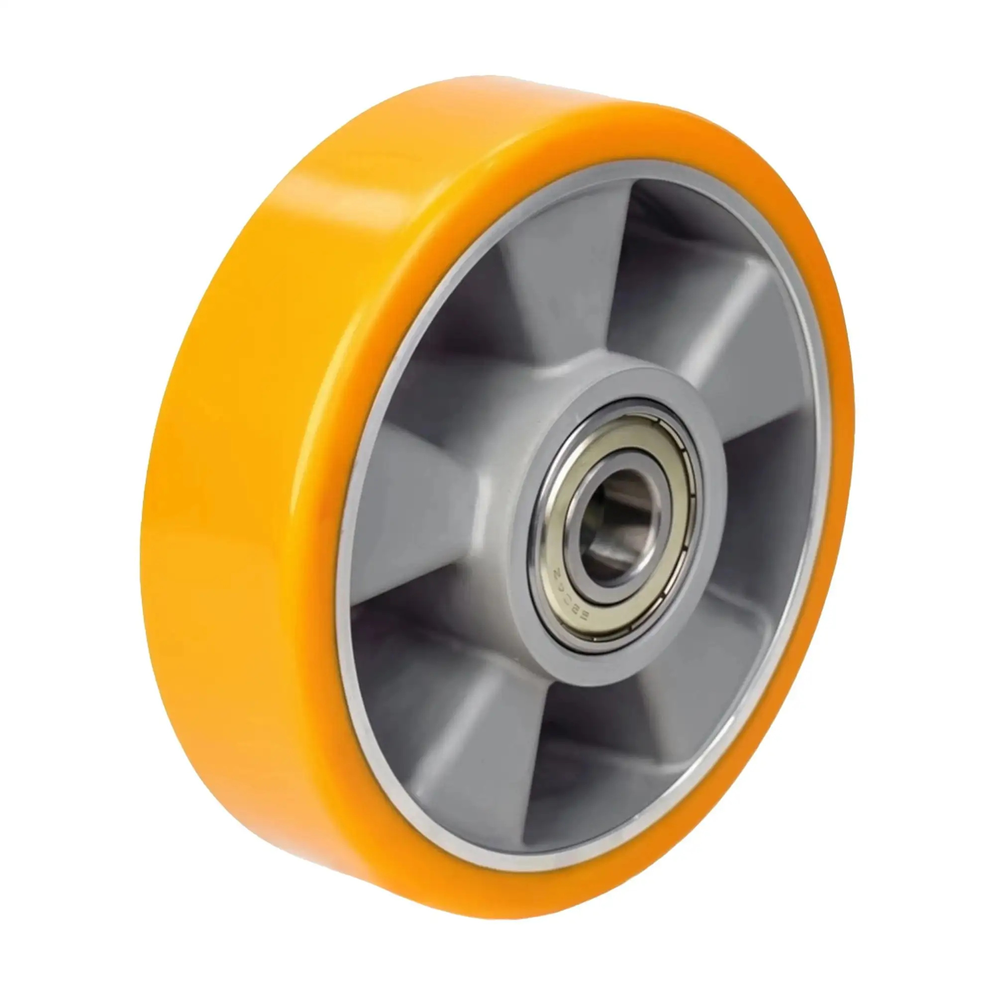 Колесо (150 мм, 500 кг) большегрузное полиуретановое под ось Стелла-техник