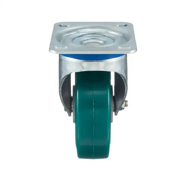 Колесо промышленное поворотное с тормозом кронштейн M