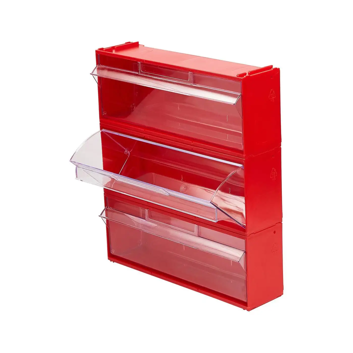 Короб откидной 300х96х112 мм, 1 ячейка, комплект 2 шт. Стелла-техник