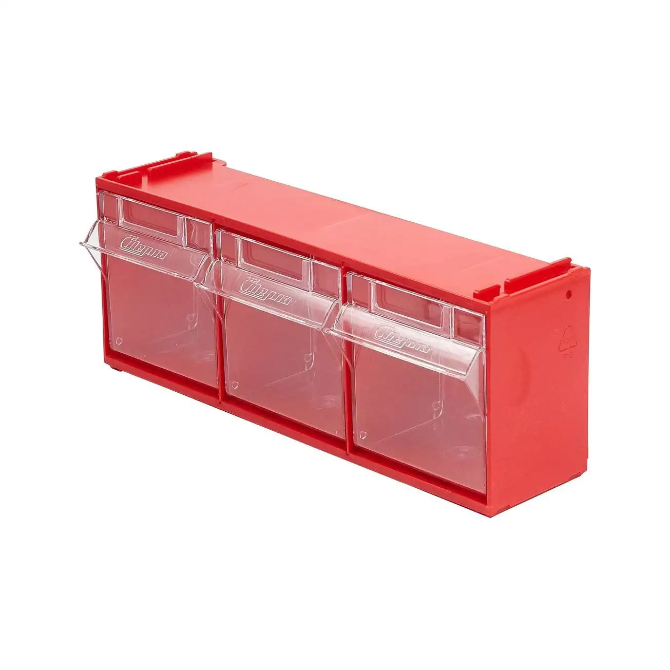 Короб откидной 300х96х112 мм, 3 ячейки, комплект 2 шт. Стелла-техник